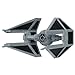 Star Wars Micro Galaxy Squadron TIE Interceptor - 3-Inch Light Armor Class Vehicle with 1-Inch Micro Figure Accessory