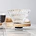 Hario V60 Suiren druppelaar - Transparant zwart