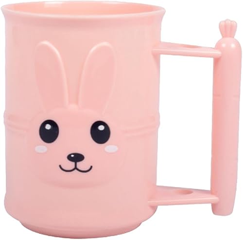 Miniatura 10 de Soporte de pasta de dientes de plástico blanco para cepillo de dientes Conejo Blanco