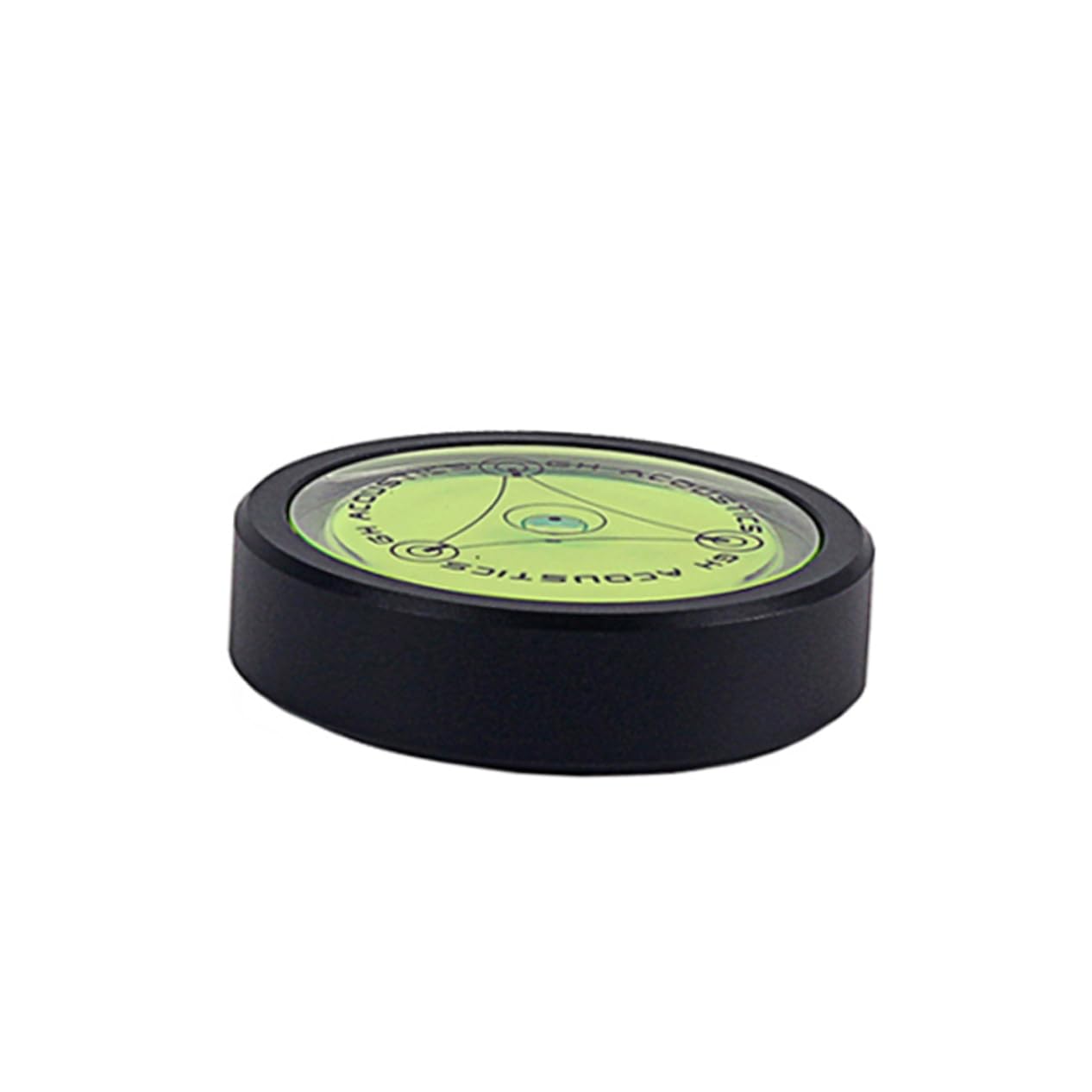 record disk 65mm spindle gramophone table stabilizer airplay projector Vinyl Record Level Phonograp Spirit Level Vinyl Record Spirit Level instrument phonograph player balance Hemobllo