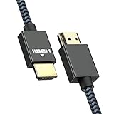  Cable HDMI 2.0 2m 4K HDR UHD High Speed Ethernet 3D ARC Nylon Trenzado Reproductor BLU-Ray Xbox 360 PS3 PS4 TV