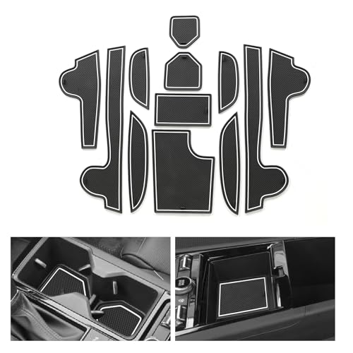Tapis anti-poussière Kia K5 2025 console centrale et porte-gobelets caoutchouc