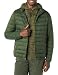 Amazon Essentials Herren Verstaubare, Leichte, Wasserabweisende Pufferjacke (Erhältlich In Big & Tall), Dunkelgrün, L