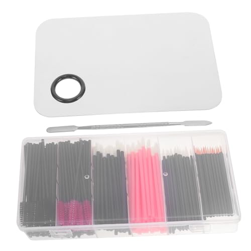 minkissy Complete Makeup Brush Set 12 in 1 Makeup Kit Brow Lift Applicator Eyeliner Lip and Eyelash Brushes Perfect for Home Travel and Work