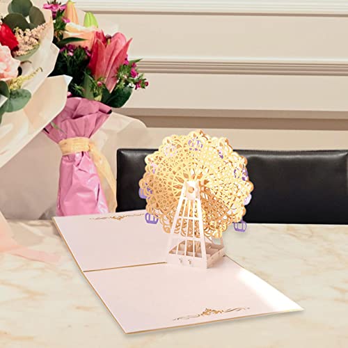 menolana Cartões de 3D Cartão de Feliz Aniversário para em Você, Mãe,