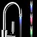 Produktbild LIULINUIJ Light Shower Head Water Bath Home Bathroom Temperature Sensor 3 Color Kitchen Water Tap Faucet Glow Shower Light Glow