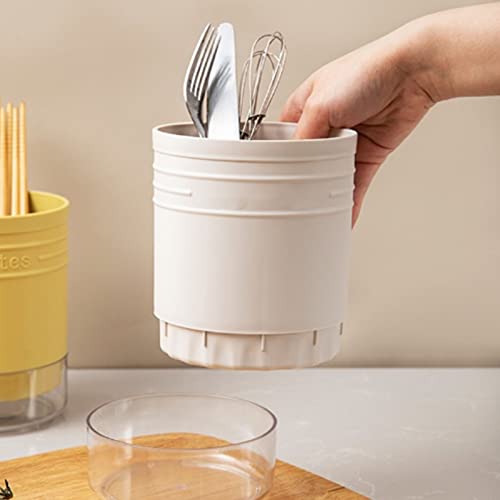 HERCHR Round Chopstick Drainer Organizer - Image 3