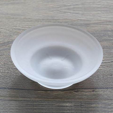 qingqingR Soap Dish Round Glass Storage Box Clear Holder Accessories For Shower Bathroom Hotel Cover
