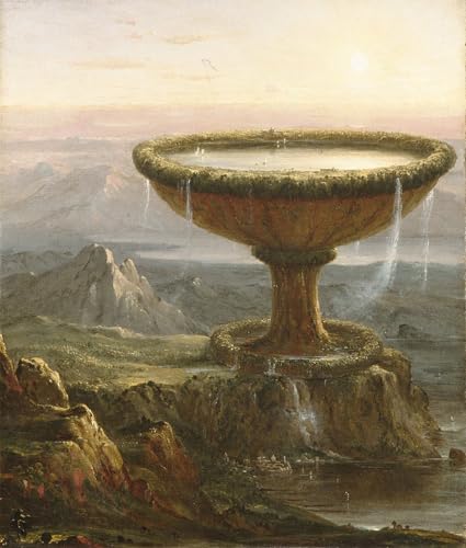 Toile le gobelet des Titans de Thomas Cole impression jet d'encre