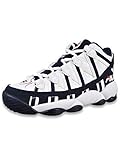 SKU = 3bm00783-125-6 Zapatillas de baloncesto Fila Stackhouse Spaghetti para niños, blanco (Blanco/azul marino/rojo), 38 EU