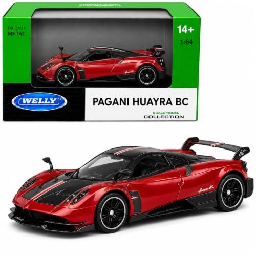 Image of Pagani Huayra Welly 1:64 Scale Die-Cast Metal Car