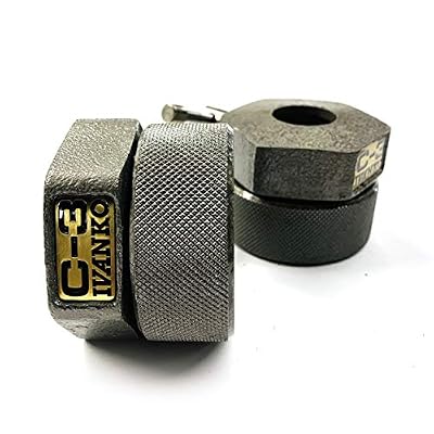 Ivanko C-3 Heavy-Duty Standard 1-1/16 Compression Ring Collars (Pair) for 1 & 1-1/16 Bars - NOT for Olympic (50mm/2) Bars!