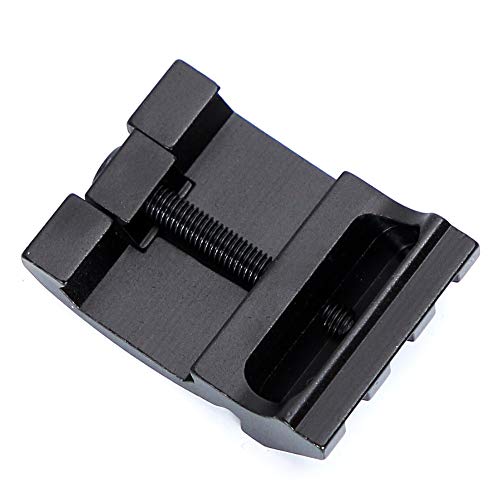 ACEXIER 45 Degree Offset Side P.ICA-tinny Gun Rail Mount for Red Dot Scope Sight Flashlights 3 Slot 20mm Adapter Low Profile Huntin