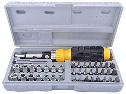 41 in 1 Pcs Tool Kit & Screwdriver and Socket Set
