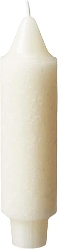 Miniatura 3 de Root Candles Juego de 8 velas sin perfume para cena sin goteo Timberline Collenette mejoradas con cera de abeja, 5 pulgadas, color marfil