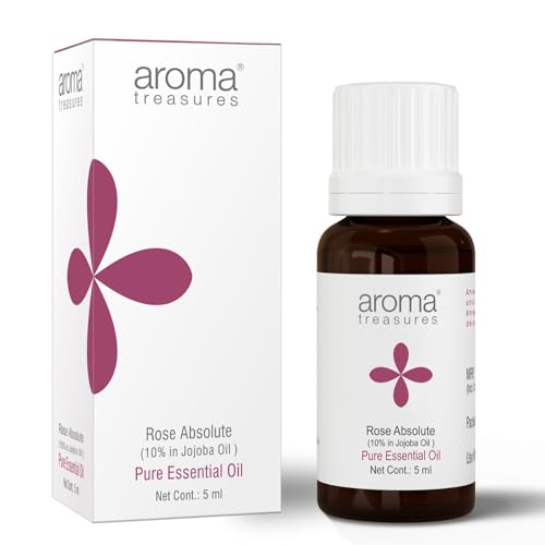 Image of Aroma Treasures 100% Pure Rose Absolute Essential Oil - 5ml