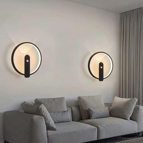 Aplique de pared con interruptor integrado para regular la luz sin levantarse de la cama 5