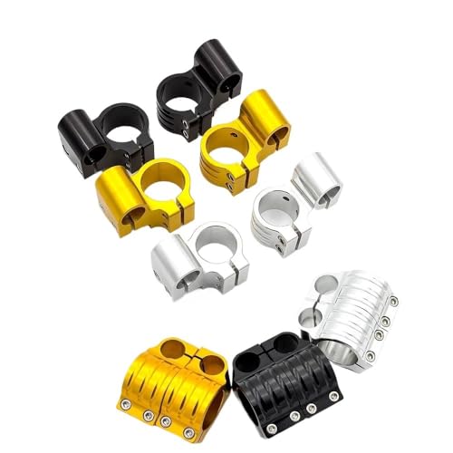 Rehausseur de guidon 47mm moto : clips de rechange standard pour surélever guidon 31mm-55mm