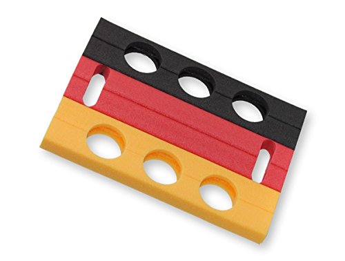 Deutschland 6er Getränkehalter und Sitzkissen NMC Comfy | WM EM Fußball Cover