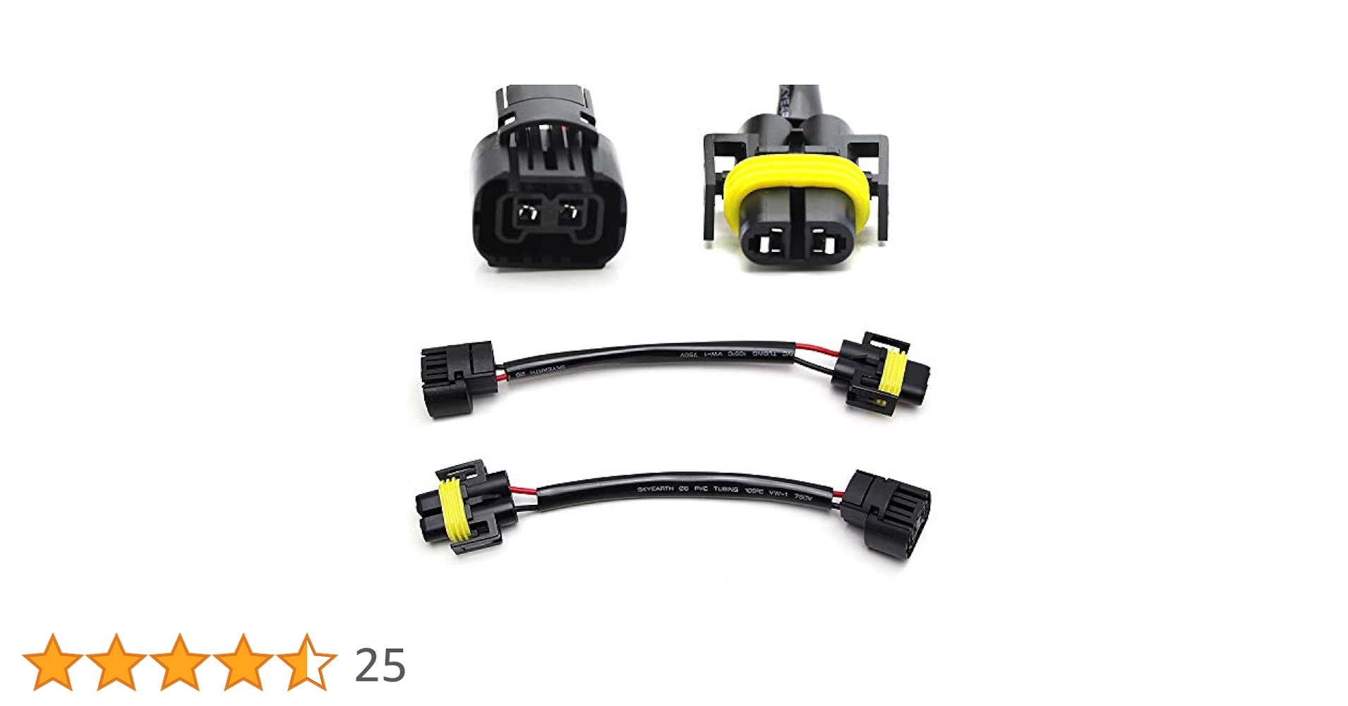 Amazon.co.jp: iJDMTOY (2) 5202 PSX24W (メス) - H11 H8 (メス