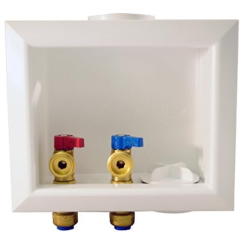 Tectite FSBBOXWM Outlet Box, No Size, White Cover