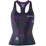 camisetas deportivas sin manga TRANSPIRABLE: El material especial hace que la camisa de fitness sea transpirable y ligera. El top deportivo sin mangas tiene un CORTE FIT especial con un gran hueco en la parte posterior que permite la ventilación durante la actividad.