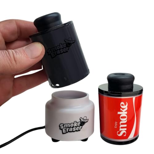 (3) Smoke Eraser Pros (Sploofs/Personal Air Filters) + Dock (HEPA Filter Dryer) | Dock Reverses Restriction & Extends Life to 4500+ Exhales For The 3 Units + Countless More