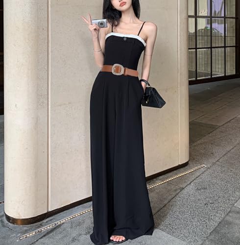 COTIM COYIN Womens Leather Belt with Rhinestone Buckle for Pants Jeans Dresses4