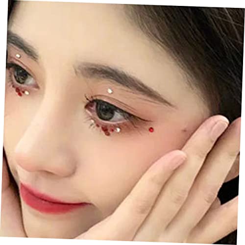 FRCOLOR 6 Folhas De Joias De Maquiagem Adesivos De Glitter Strass De Maquiagem Adesivos De Corpo Bli
