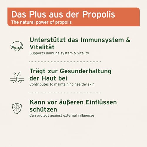 AniForte Propolis Pulver für Hunde & Katzen 20g - Natürliches Propolispulver zur Unterstützung von Immunsystem, Abwehrkräfte & vitaler Haut