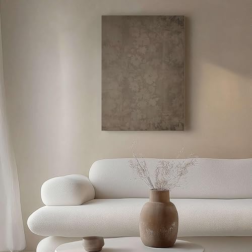 Tableau mural vintage marron impression d'art sur toile premium
