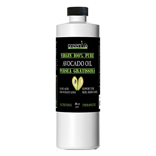 GreenIVe - Avocado Oil - 100% Pure Avocado Oil - Cold Pressed