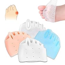 toe separators for Women & Men, ball of foot bunion corrector toe spacers ,toe protectors women,4-Pairs bunion pads,2025 New