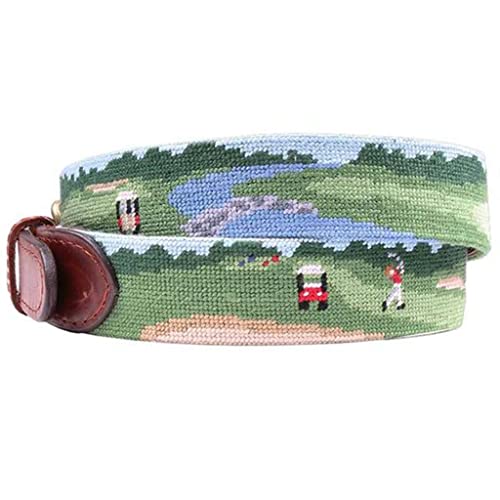 On The Links Needlepoint Belt by Smathers & Branson2