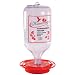 Humdinger Hummingbird Feeder Plastic 72 Oz Red