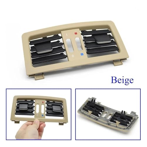 Grille d'aération arrière cassée BMW E60 E61 résolue par l'aérateur noir beige