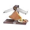 Appareil Raclette Traditionnelle 1-6 Pers – Louis Tellier Brézière® Signature Original – Fabriqué en France, Durable, Facile à Nettoyer – Service à la Table, Convivialité et Fromage Fondant
