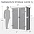 VONZOY Resin Outdoor Storage Shed 5.6x4.4 FT,Waterproof Storage Cabinet with Lockable Doors, Shelving Brackets and Reinforced Floor, for Tools, Extra-Large Shed for Backyard,Lawn,Garden(Grey)