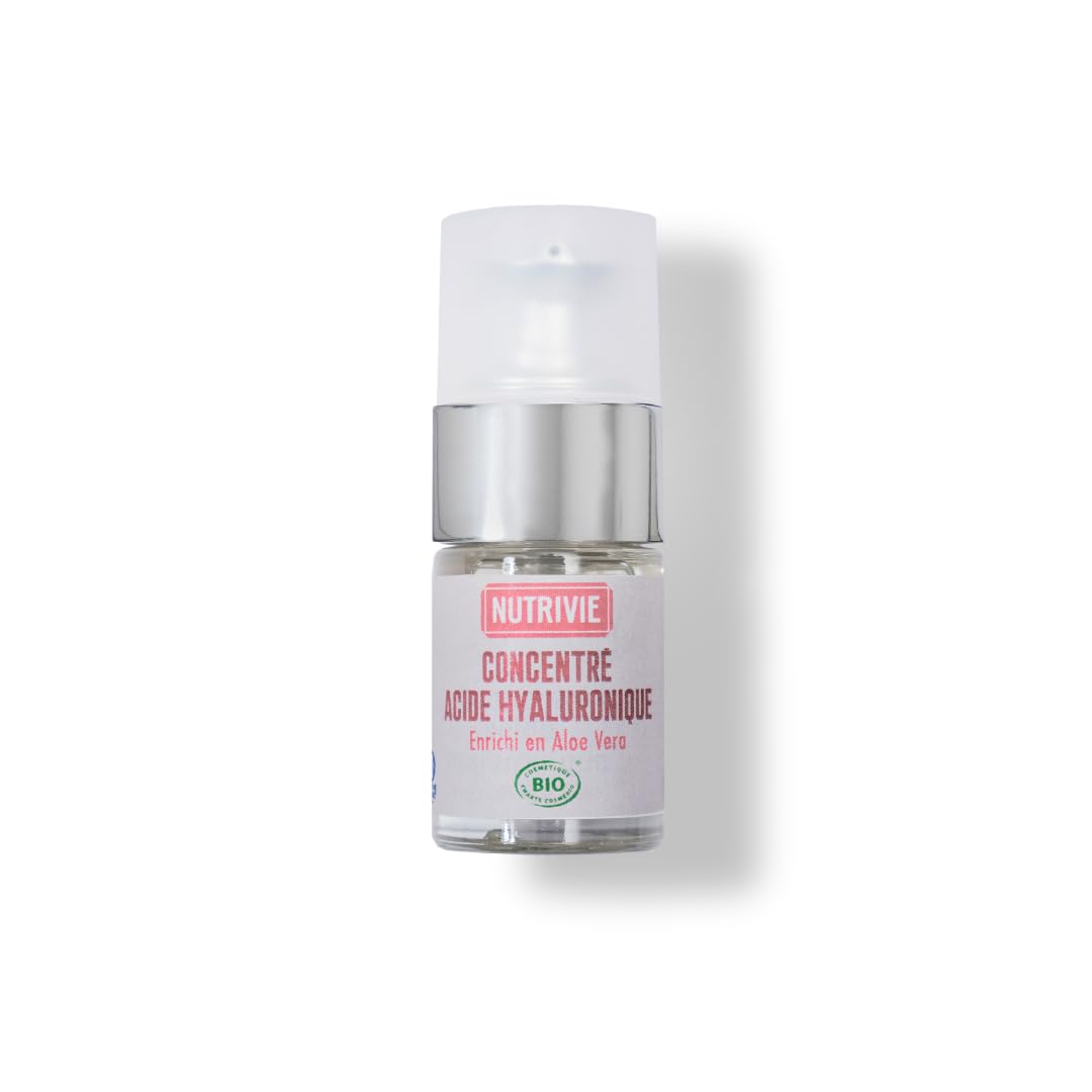 Serum acide hyaluronique Visage - BIO4YOU - Soin Anti-​rides, hydratant, lissant - peau repulpée - acide hyaluronique bio - fabriqué en France