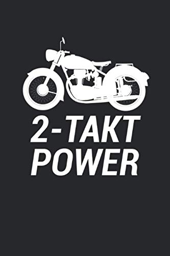 2-Takt Power: Mofa Moped 6' x 9' Tagebuch Motorrad Fahrtenbuch Logbuch