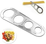 Spaghetti Measurer Tool, Spaghetti Pasta Measure Stainless Steel Measuring Tool 1-4 Adults Noodle Portion Measurement for Kitchen