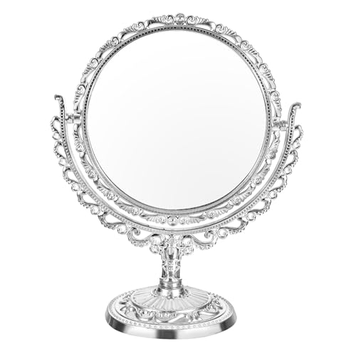 Espejo de Maquillaje Redondo Vintage de Doble Cara GALPADA miniatura 1