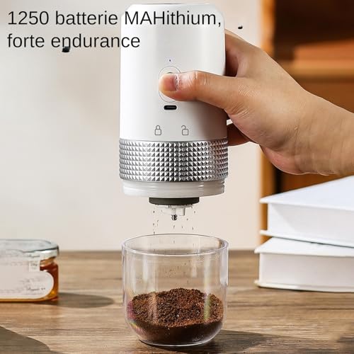 Moulin à café électrique de précision pour grains de café maison - 6