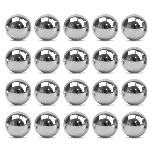 Image of 17mm Ball Bearing Solid Steel Bearing Balls Precision Balls - 20 Pieces