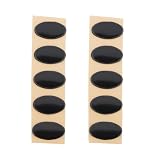 MechPort 10pcs Mouse Skates Feet 8x4x0.6mm Compatible with Logitech MX500 MX510 MX518 V1 MX700 MX900
