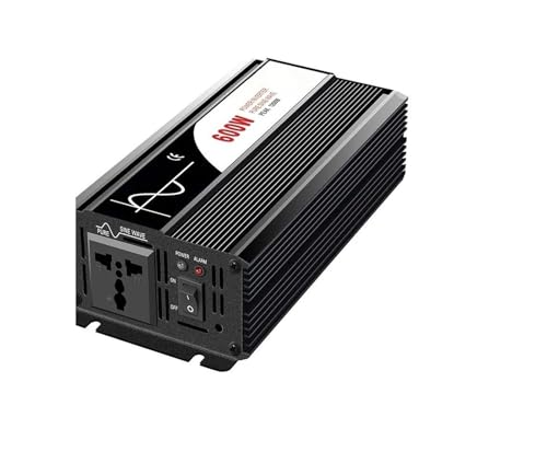 Transformateur Onduleur Sinusoïdal Pur 24V 240V 600W - Convertisseur Portable Véhicule