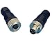 Brad 8A5006-32DN DeviceNet Micro-Change Field Attachable Connector, Male Straight, 5 Pole, 4.0A Max Current Rating, 30V AC/36V DC Max Voltage, 0.16" to 0.32" Cable Diameter Range (Pack of 4)