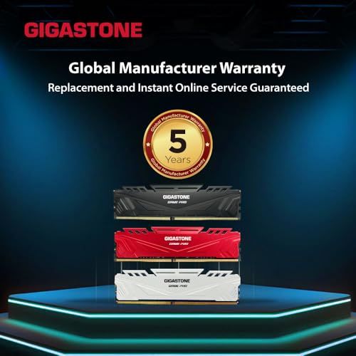 【DDR5 RAM】 GIGASTONE Game PRO 32GB Kit (2x16GB) DDR5 5600MHz PC5-44800 CL 40-40-40-76 Intel XMP 3.0 AMD Expo 1.2V UDIMM 288 Pin Unbuffered Non ECC High Performance Gaming Desktop Memory – White - Image 7