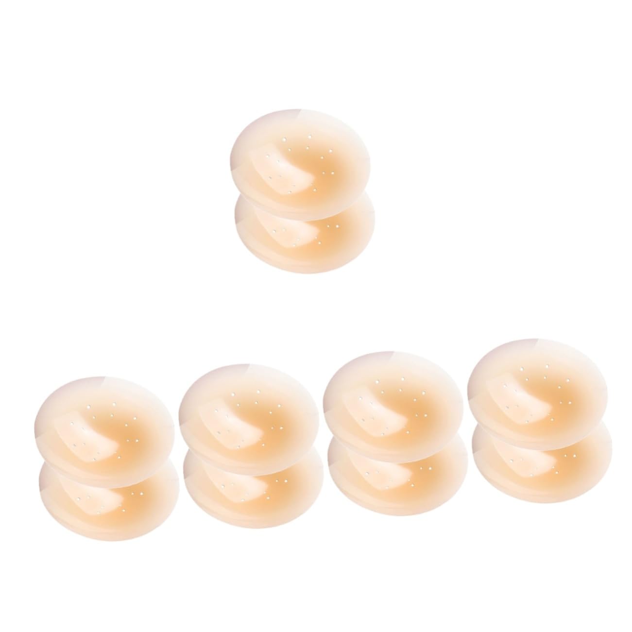 5paia Copricapezzoli Adesivi Traspirante Per Donna Pasties Invisibili Per Scollo Profondo Per Feste Cosplay e Occasioni Speciali