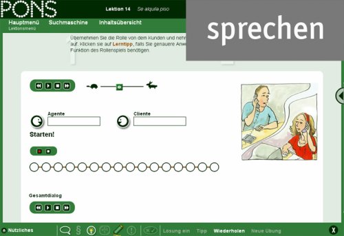 PONS Der große Aufbaukurs Spanisch (PC+MAC)